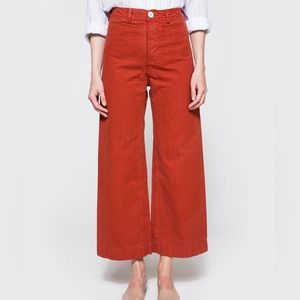 Jesse Kamm Sailor Pants in Iron Oxide Sz. 4